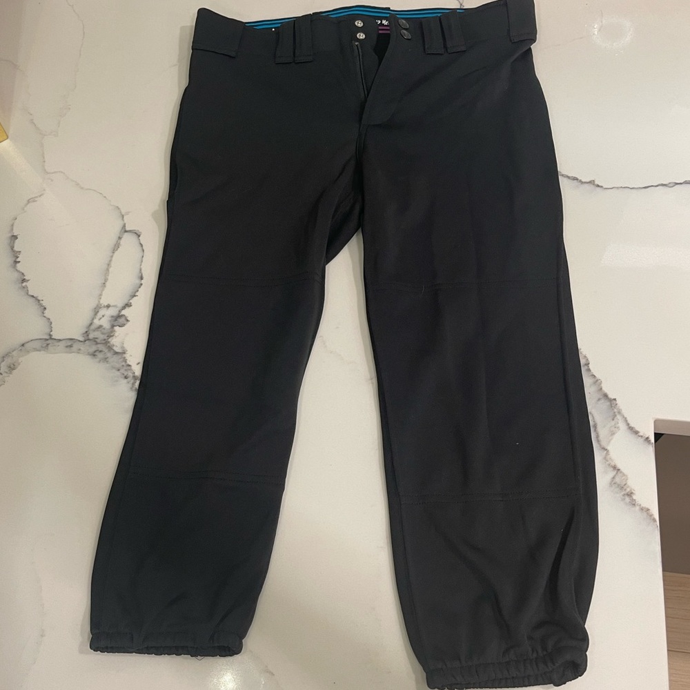 RIP-IT Classic Softball Pant with AD/RA, Black, Size Womens M, I52349